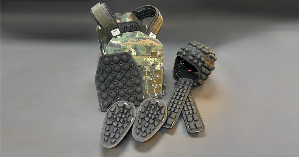JFTSHOK Tactical Airpad System goes beyond chest protection — offering comprehensive coverage for head, shoulders, lumbar, and knees. Professional full-body comfort and impact protection for military, police, and tactical users.
